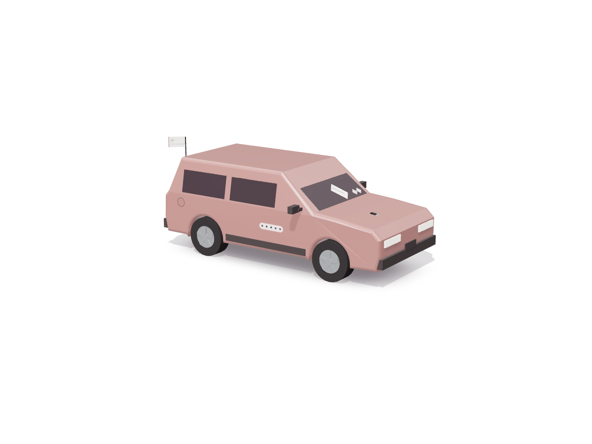 A stylised 2019 Toyota RAV4 hybrid with its notice fields pinned to it (Simulated)